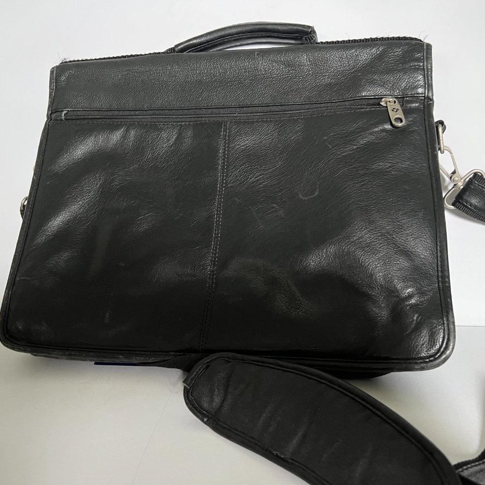 Samsonite Leather Briefcase - Picture 3 of 6